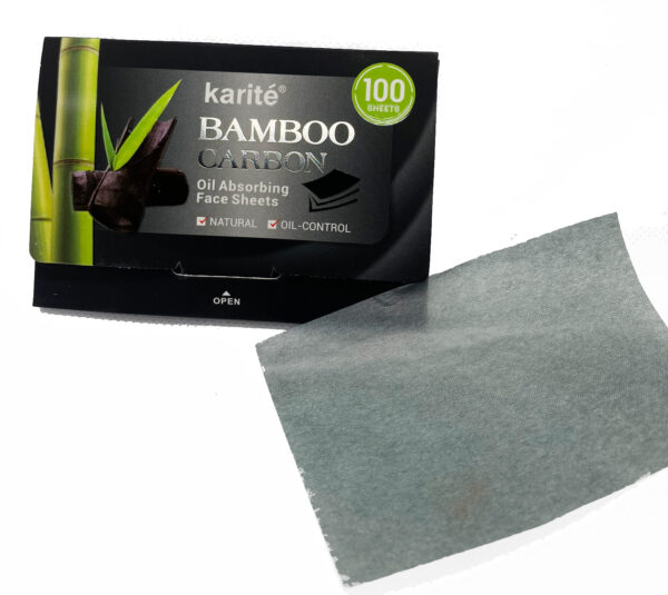 papel facial antigrasa carbon activado