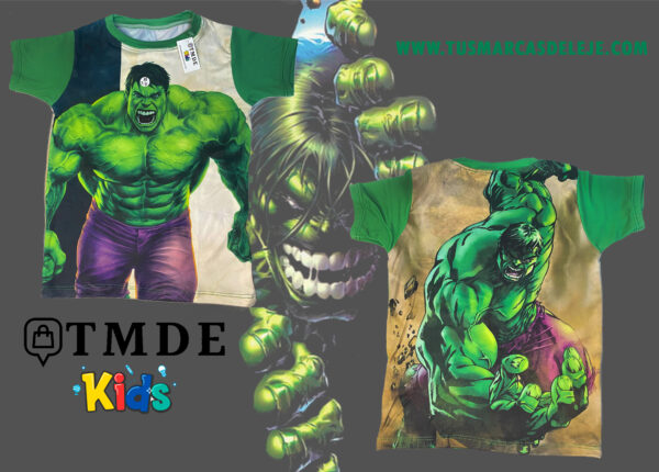 Camiseta Hulk de niño Marvel