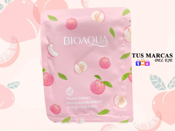 mascarilla durazno bioaqua velo