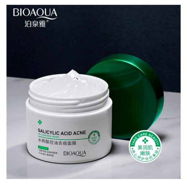 Mascarilla anti acne de acido salicilico Bioaqua