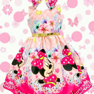 Vestido de niña Minnie mouse Disney