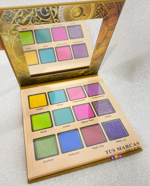 Paleta de sombras 12 colores