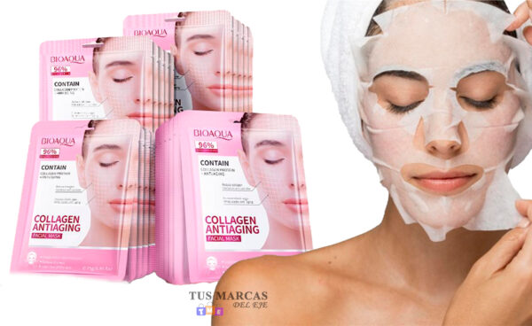 Mascarilla colageno antiedad Bioaqua