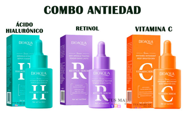 Combo antiedad retinol vitamina c