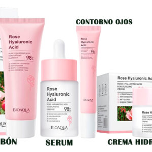 Kit 4 Rose hyaluronic acid Bioaqua