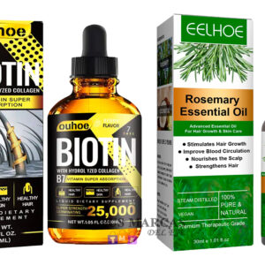 Kit aceite de romero + biotina liquida