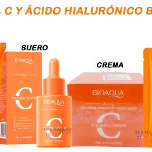 kit vitamina C anti manchas Bioaqua