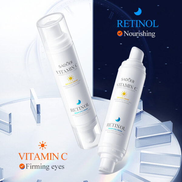 Retinol y vitamina C contorno de ojos Sadoer