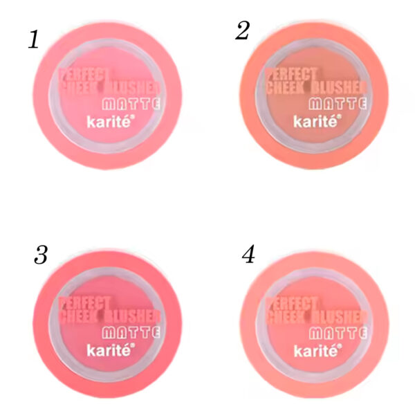 Rubor Matte perfect cheek blusher de Karite