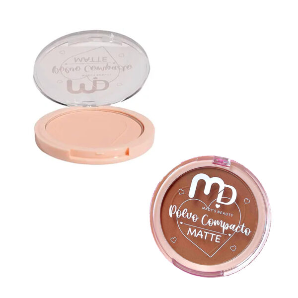 polvo compacto matte madys beauty