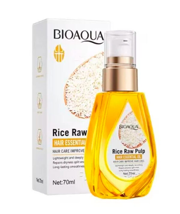 Aceite capilar de arroz Bioaqua