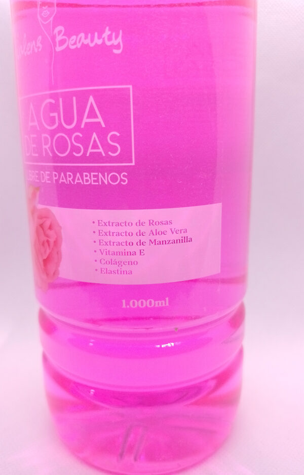 agua de rosas