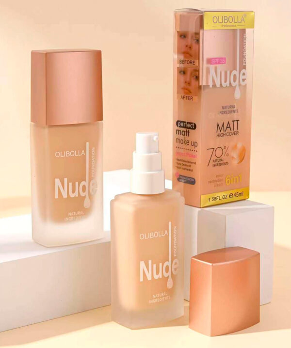 Base liquida matte olibolla