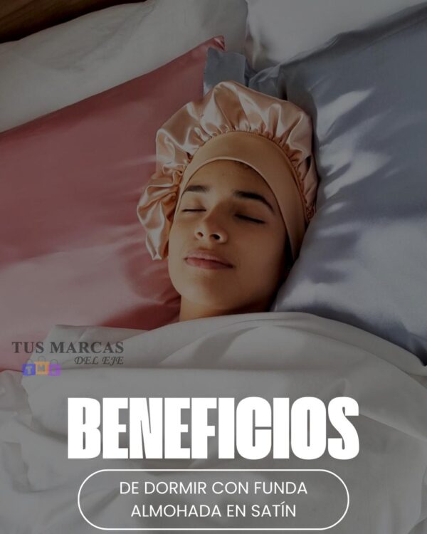 Funda de almohada de Satín 75 x 50 cm