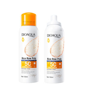 Protector solar en spray arroz