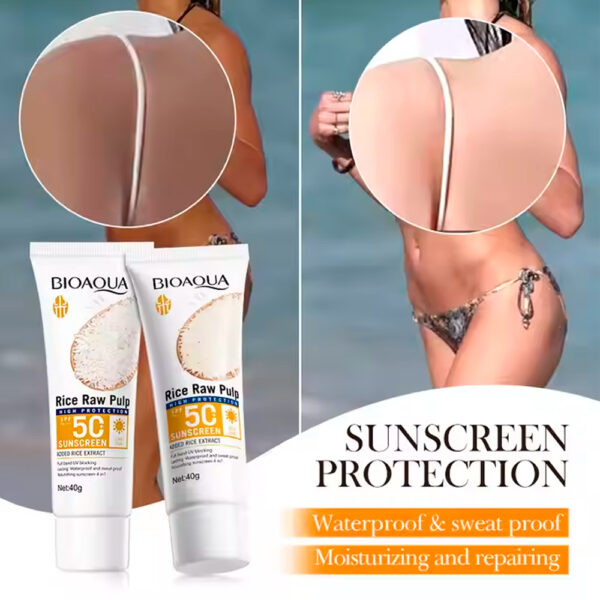 protector solar arroz Bioaqua