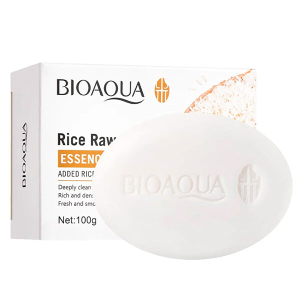Jabon de arroz en barra Bioaqua