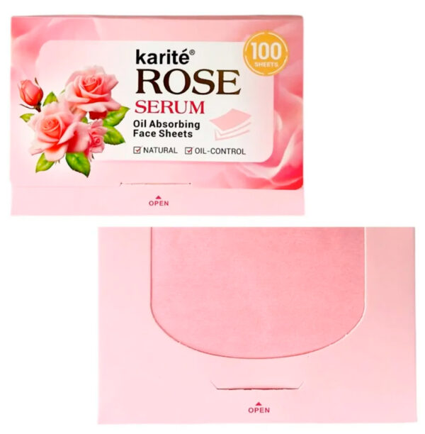 Papel rosas anti grasa