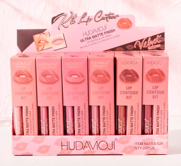 lapiz con labial matte hudamoji