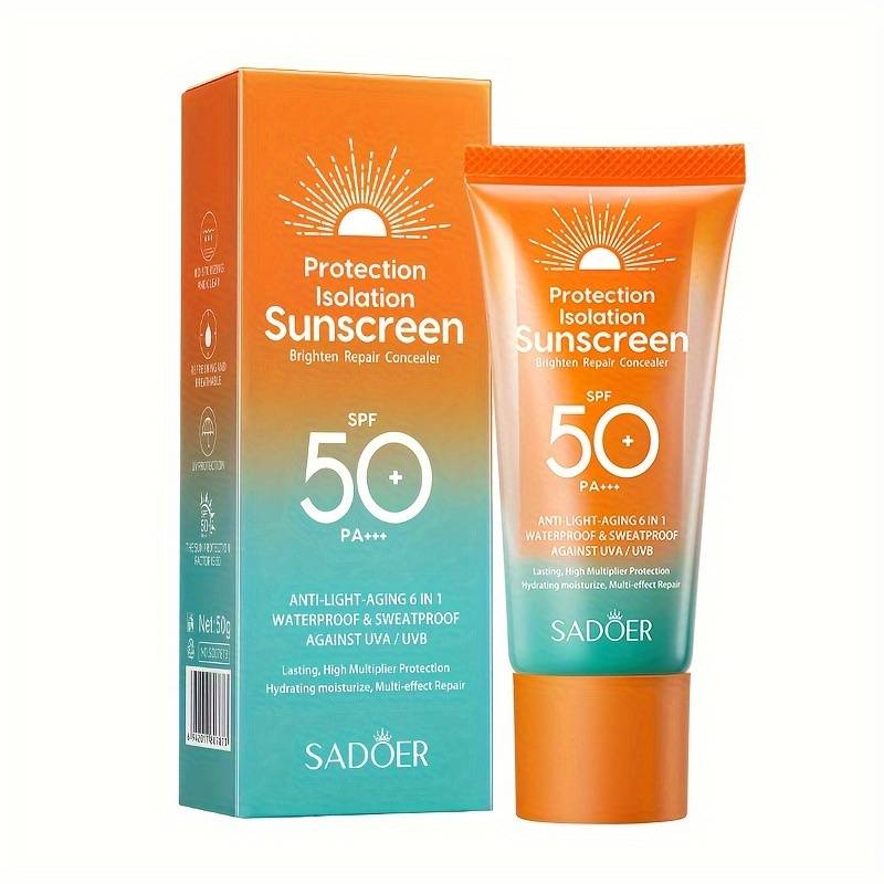 Bloqueador solar en gel reparador Sadoer