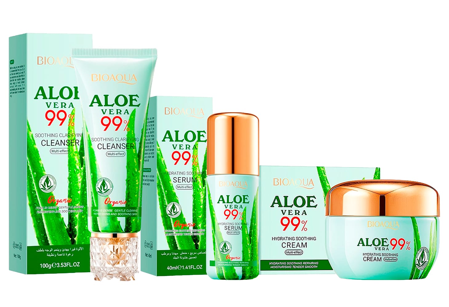 Combo Aloe Vera 99% Bioaqua