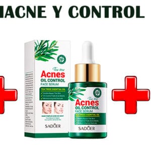 Combo antiacne y piel grasa Te verde