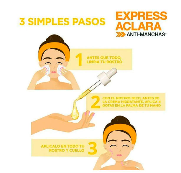 Como usar serum anti manchas garnier