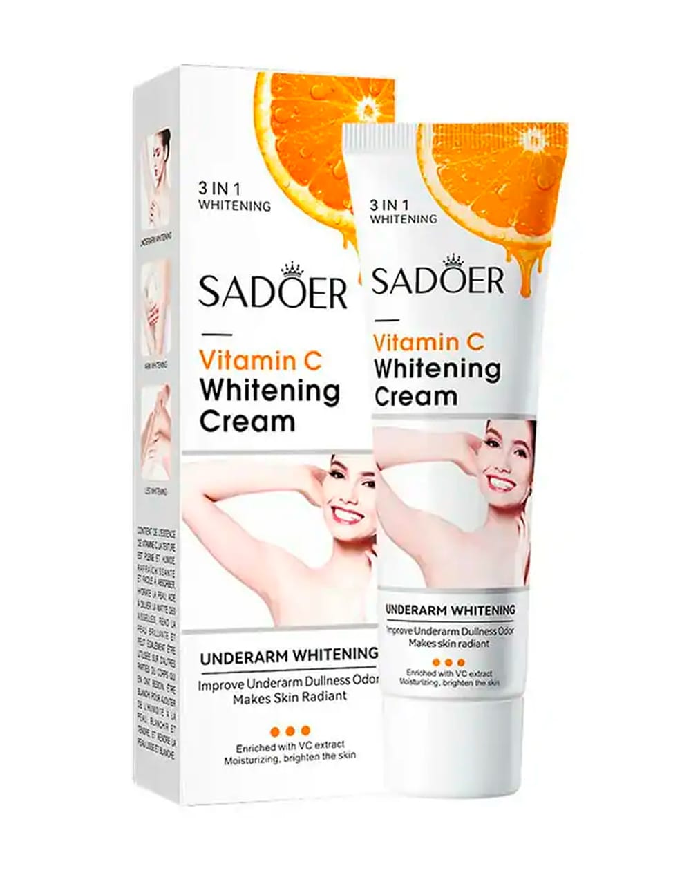 Aclaradora de axilas con vitamina C Sadoer