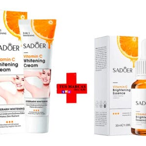 Crema y sueron vitamina C blanqueadora Sadoer