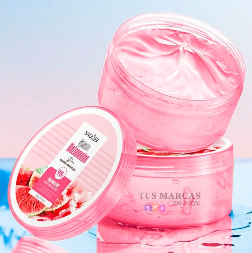 Gel hidratante sandia y acido hialuronico sadoer