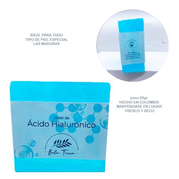 Jabón de ácido Hialurónico en Barra