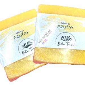 Jabón azufre bela terra en barra