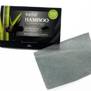 papel facial antigrasa carbon activado