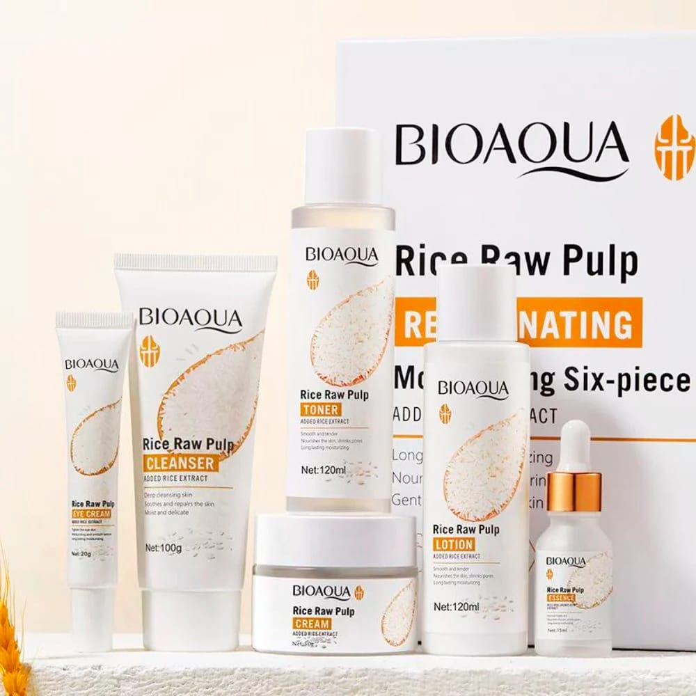 Kit de arroz 6 productos Bioaqua