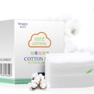 Pañitos desmaquillantes 100% algodón