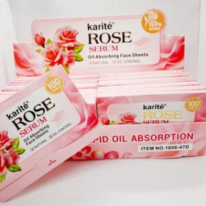 papel antigrasa de rosas