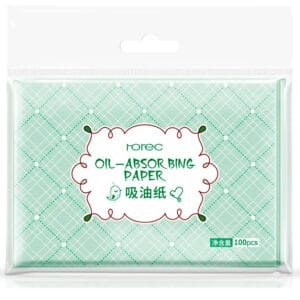 Papel limpiador facial te verde