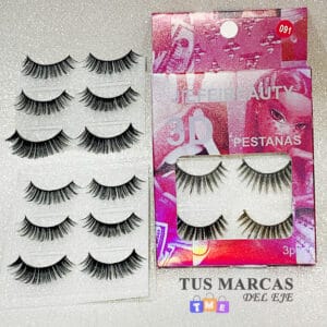 Set de pestañas 3 pares