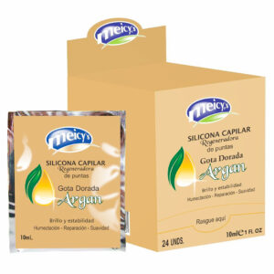 Silicona capilar con gotas de Argan Meicys