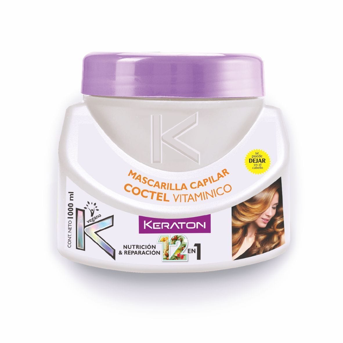Mascarilla Capilar Coctel Vitamínico 12 en 1 Meicys