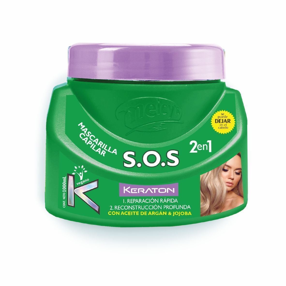 Tratamiento Vegano S.O.S Meicys para Cabello Dañado