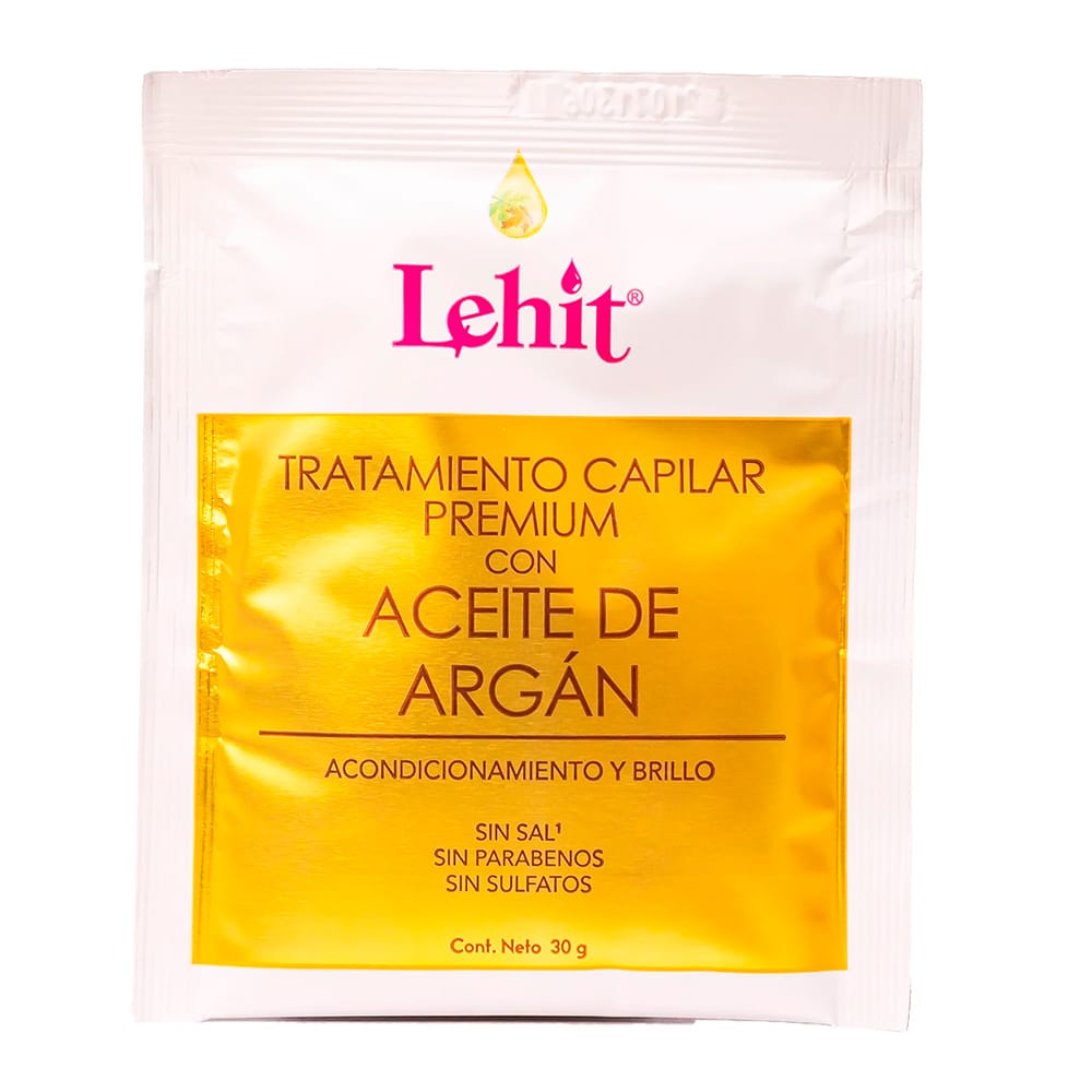 Tratamiento capilar aceite de argan Lehit