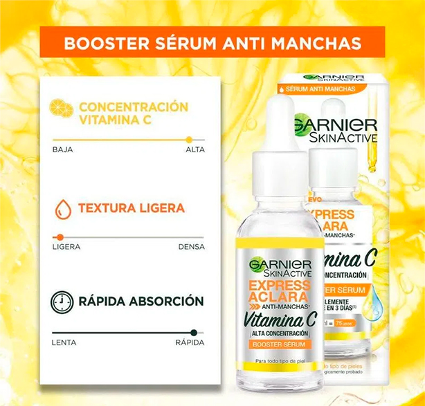 Serum aclara manchas Garnier Vitamina C - Image 3