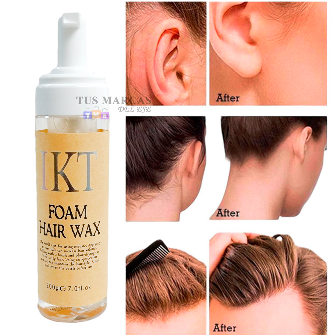 foam hair wax ikt