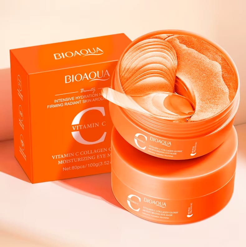 parches contorno de ojos vitamina C Bioaqua
