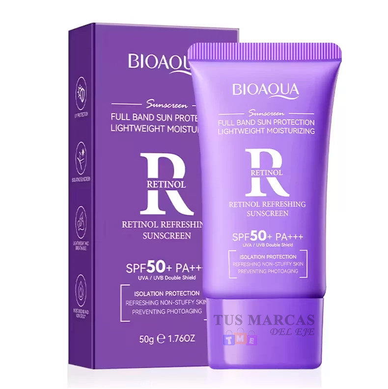 Bloqueador solar retinol Bioaqua