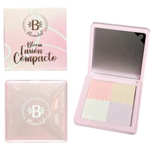 Bloomshell, polvo 4 en 1, maquillaje multifuncional,