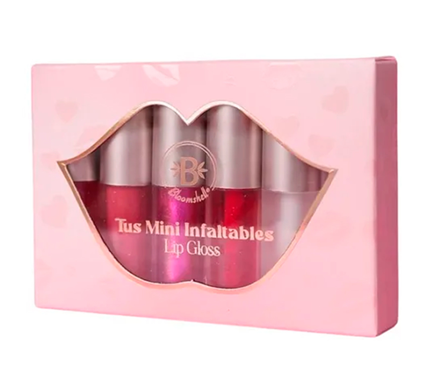 Lip gloss x 6 bloomshell