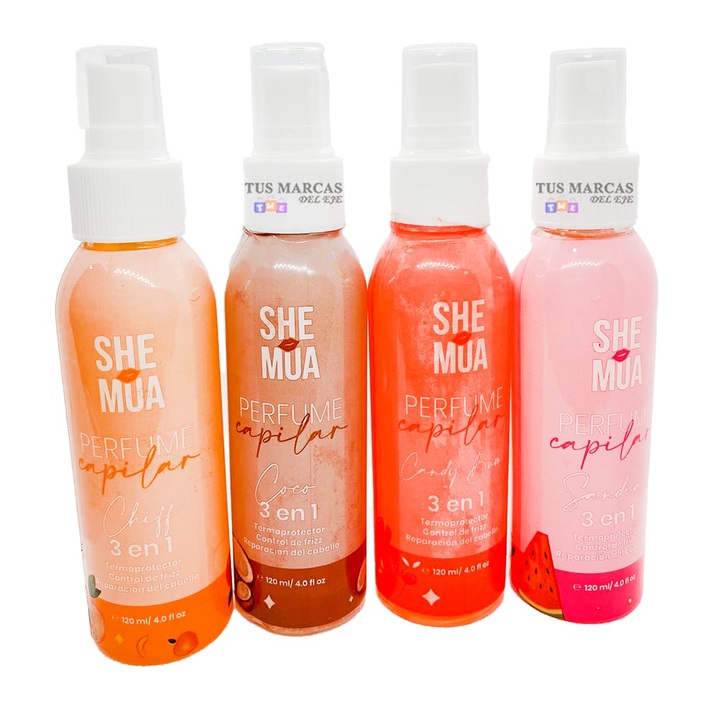 Termoprotector y perfume capilar
