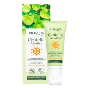 Bloqueador solar centella asiatica